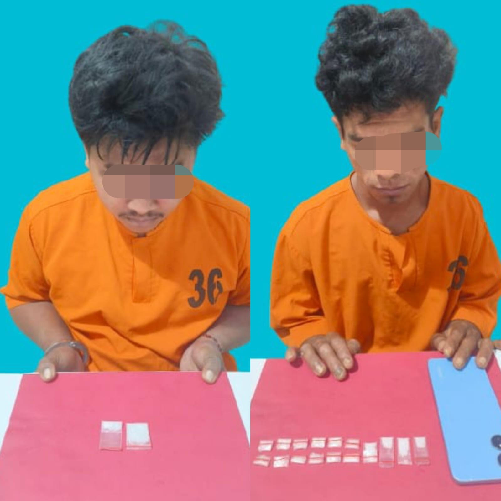 Ditangkap Polisi, Dua Pengedar Sempat Buang Sabu ke Semak