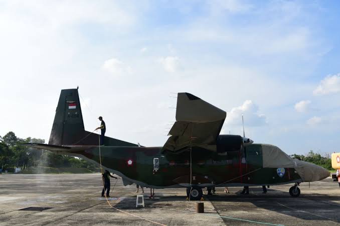 Hujan Buatan di Riau Sudah Dimulai, Sudah Semai 1,6 Ton Garam