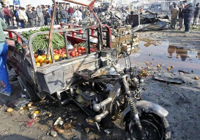 Bom Bunuh Diri di Pasar Baghdad, 11 Tewas