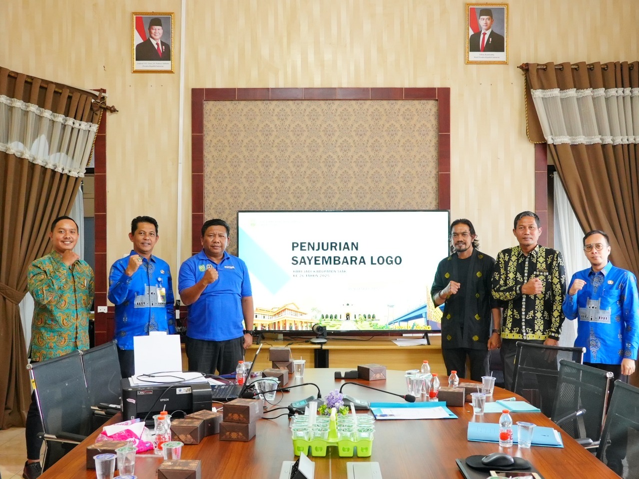 Usai Penilaian, Pemenang Sayembara Logo HUT ke-26 Siak Segera Diumumkan