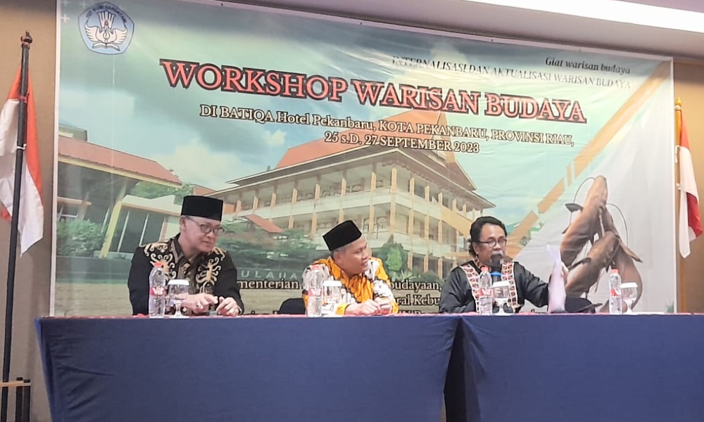 Pelestarian dan Pemajuan Kebudayaan Melalui Workshop Warisan Budaya di Pekanbaru