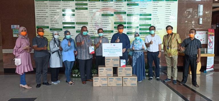 SKK Migas - PT CPI Bersinergi dengan Pemprov Riau Cegah Penyebaran Covid-19