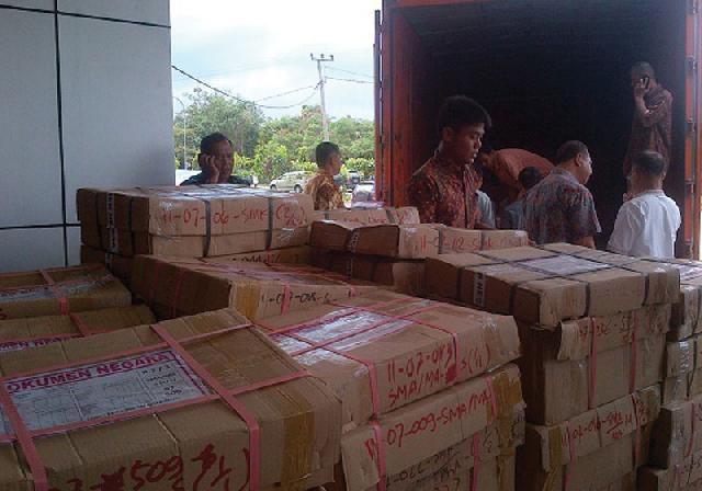 Disdikbud Riau Distribusikan Naskah UN