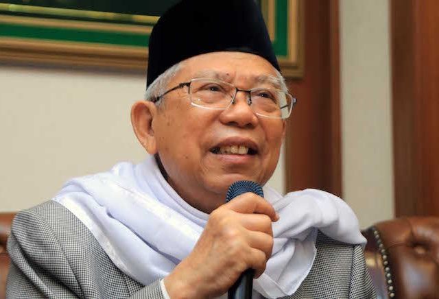 Ma'ruf Amin Dukung Listyo Sigit Jadi Kapolri