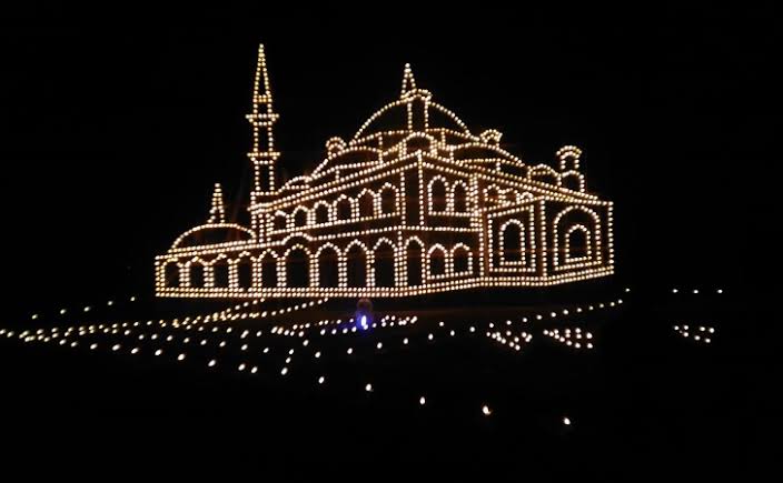 Sambut Kemeriahan Idulfitri, Festival Lampu Colok di Rohil Kembali Digelar