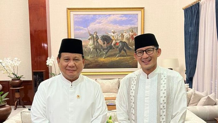 Respons Prabowo Dengar Kabar Sandiaga Gabung PPP