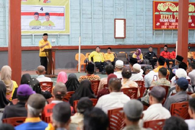 Ketua LAM Rangsang Ajak Masyarakat Coblos Nomor 4