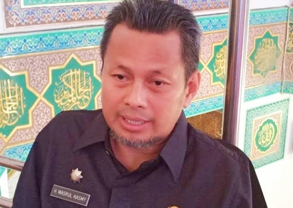 Plh Sekda Riau Masrul Kasmy Pimpin Rapat Evaluasi APBD 2020