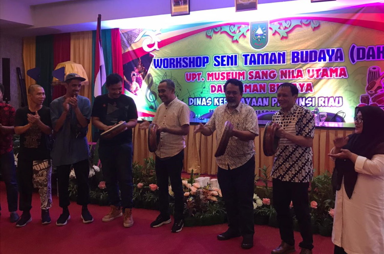 UPT Museum Sang Nila Utama Gelar Workshop Seni Tari dan Musik