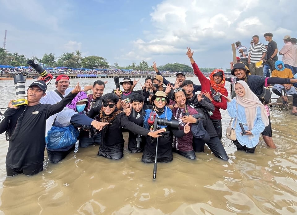 Gubri Wahid Sebut Konten Kreator Pacu Jalur Pahlawan di Balik Layar