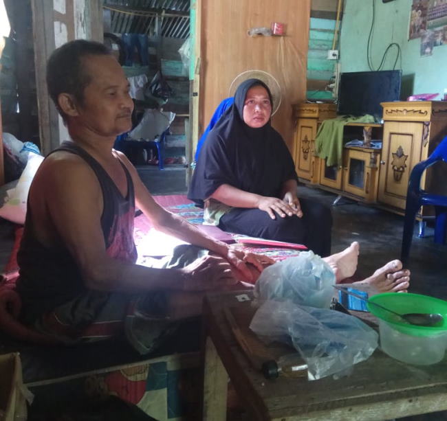 Sakit Ginjal hingga Lumpuh, Warga Pelalawan Ini Berharap Bantuan Pemerintah