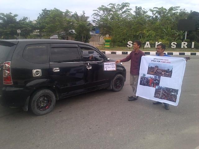 PWI Siak Galang Dana Gempa di Aceh