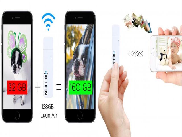 iLuun Air, Menambah Memori Smartphone Hingga 256GB