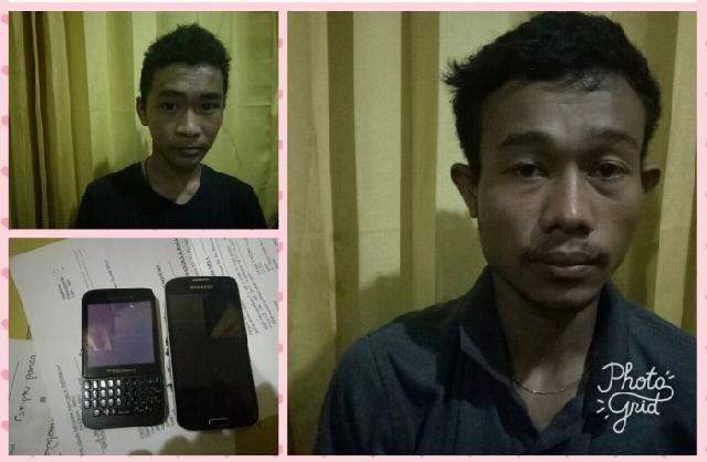 Penadah dan Satu Pencuri 4 Unit Hp di Rumah Wartawan Diringkus Polisi