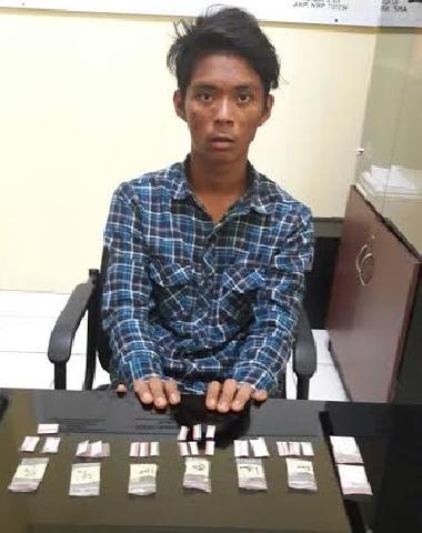 Nyambi Jadi Pengedar Sabu, Seorang Pelajar Diciduk Polisi