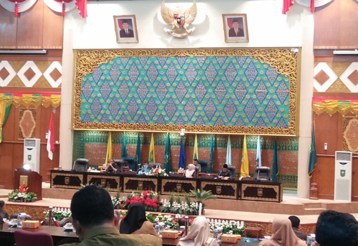 DPRD dan Pemprov Riau Gesa Pembahasan APBD TA 2019