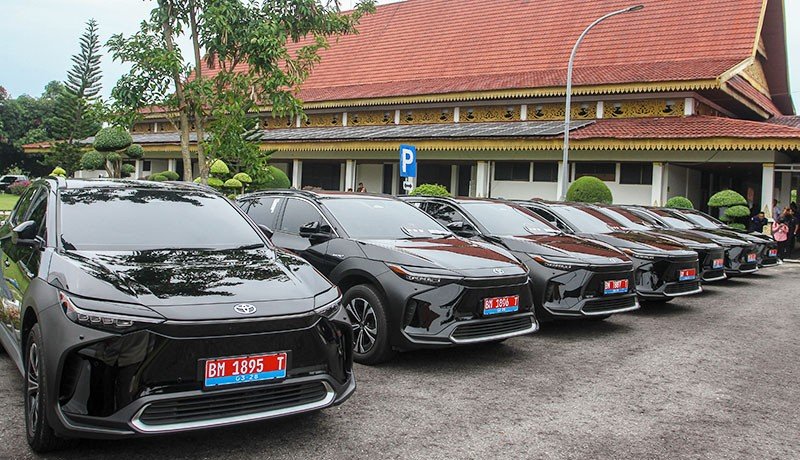 8 Pejabat di Riau Terima Mobil Listrik Seharga Rp1,4 M