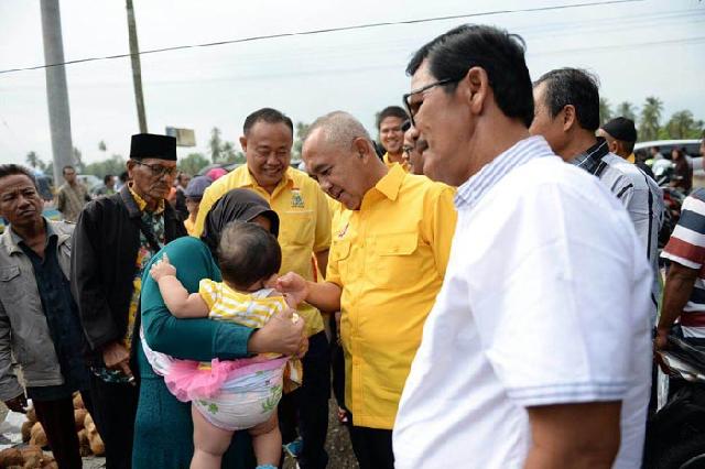 Partai Pengusung Unjuk Gigi di Kuansing, Ribuan Masyarakat Sepakat Menangkan AYO