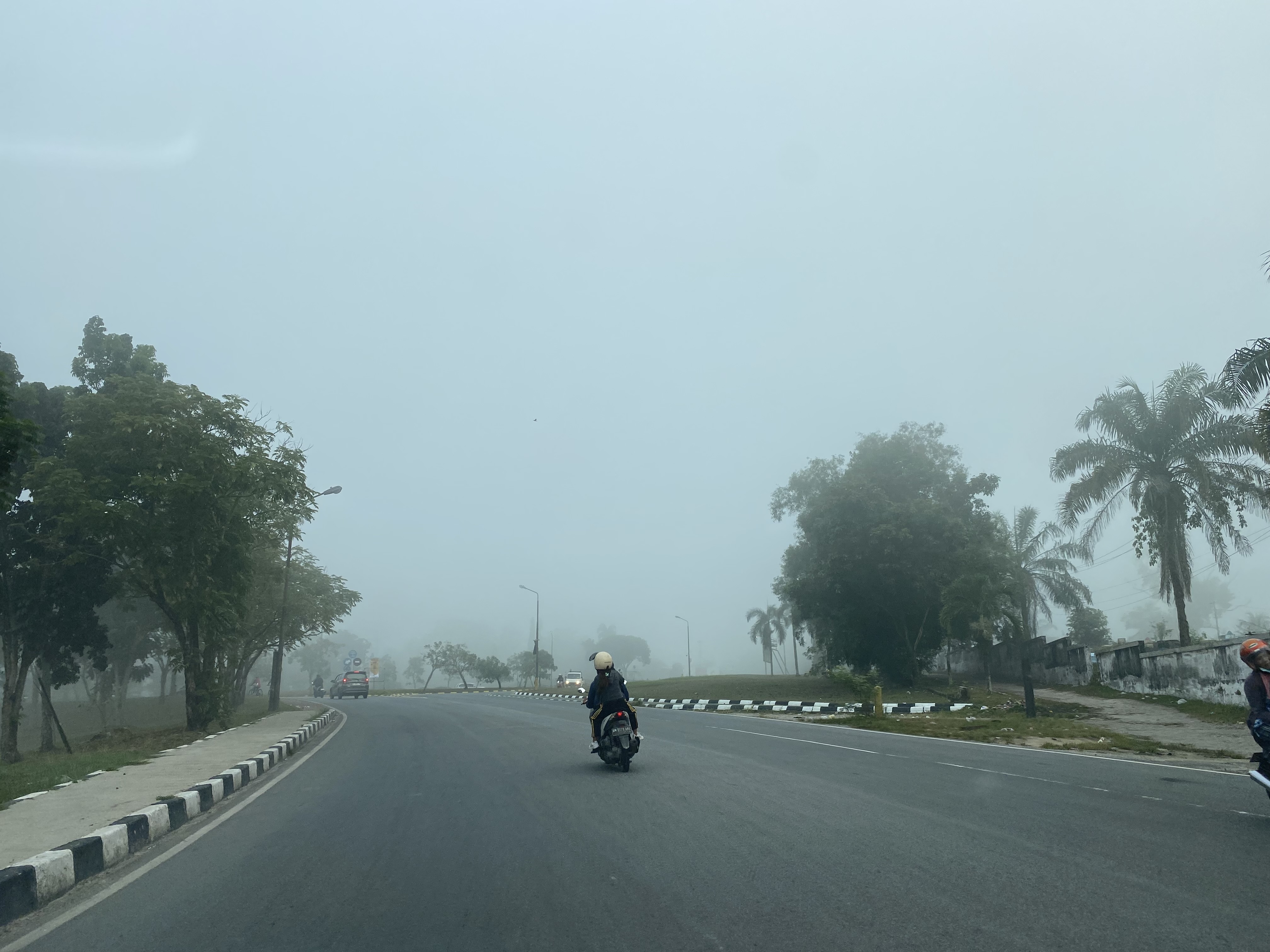 Kualitas Udara di Beberapa Wilayah Riau Tidak Sehat