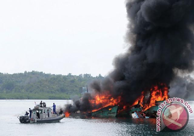 13 Kapal Asing Diproses di Batam