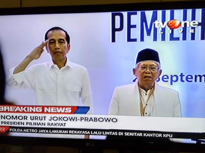 Jokowi Beri Hormat di KPU Ketika Lagu Indonesia Raya, Ini Peraturannya