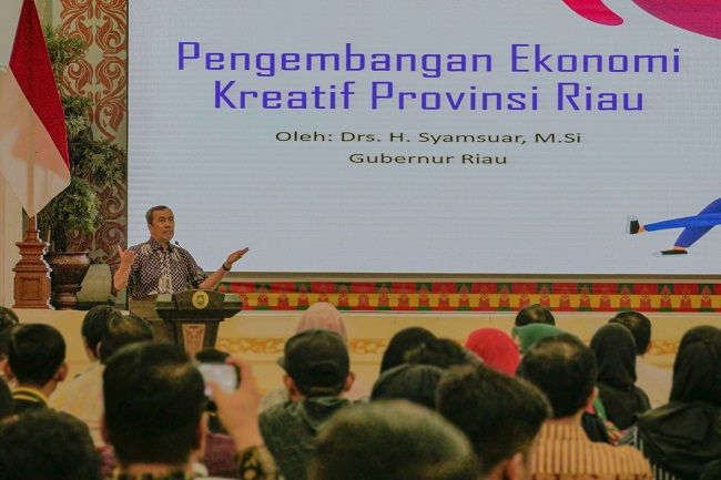 Syamsuar: Produk UMKM dan Ekonomi Kreatif Riau Harus Tembus Internasional