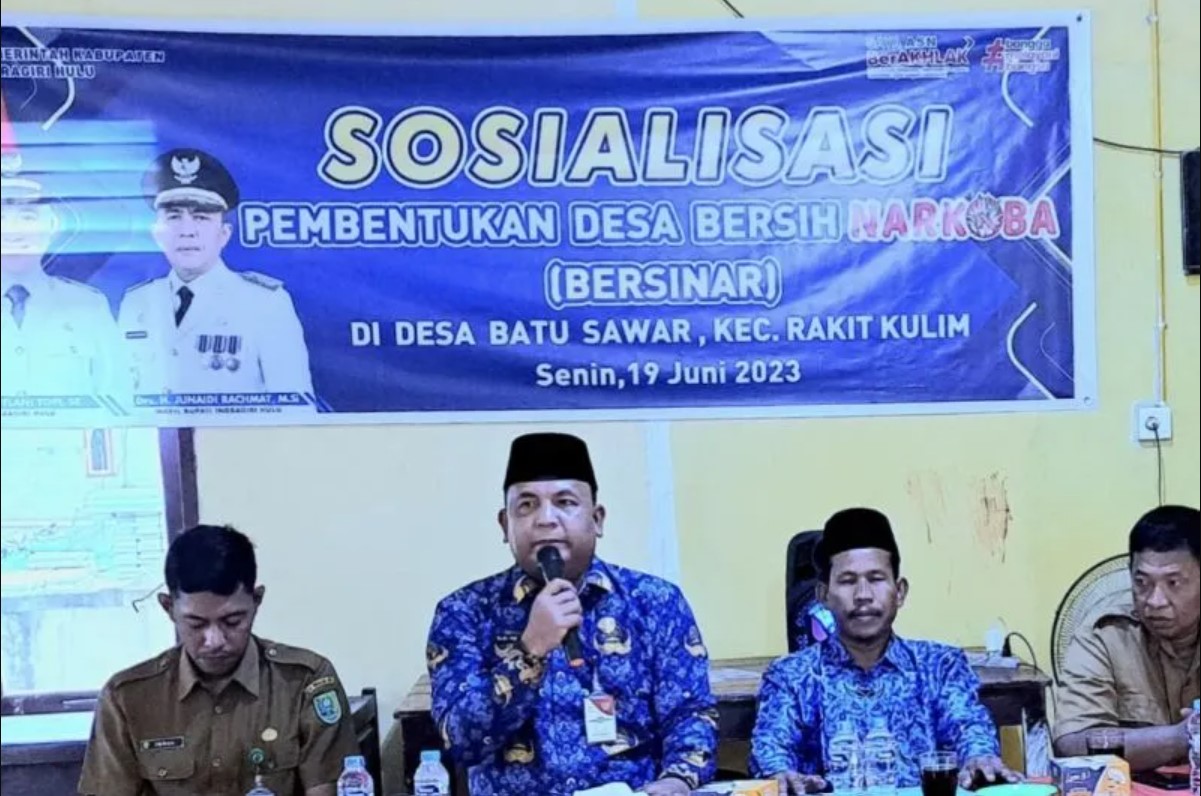 Kesbangpol Inhu Gelar Sosialisasi pembentukan Desa Bersinar