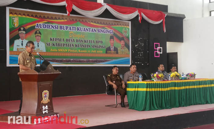 Kuansing Penyalur DD dan ADD Terbaik se-Riau, Ini Harapan Bupati Mursini