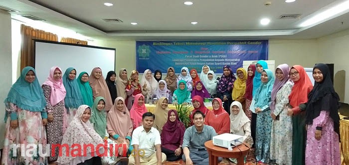 PGSA UIN Suska Riau Tantang Dosen Lahirkan Penelitian Sensitif Gender