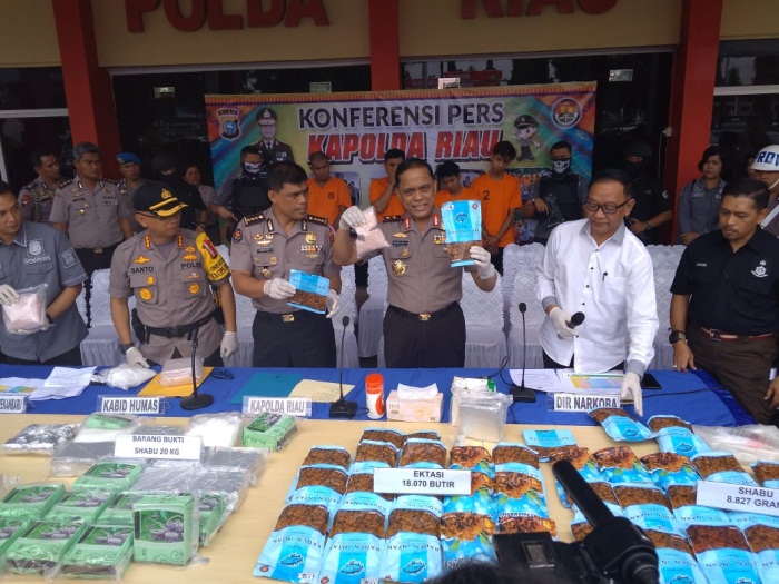 Tiga Kali Lolos, Kurir Sabu di Pekanbaru Terima Upah Rp2-3 Juta Sekali Jalan