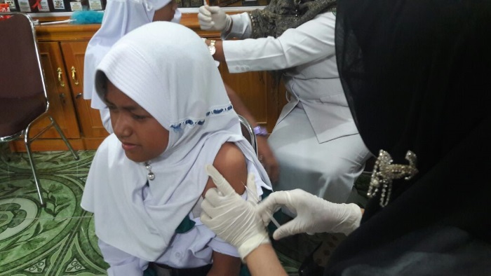 Diskes Kota Pekanbaru Hentikan Imunisasi Vaksin MR