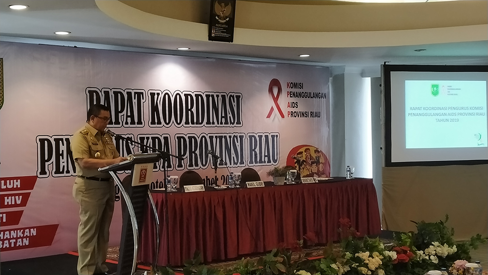 Wagub Sebut Kasus HIV/AIDS di Riau Sudah Memprihatinkan, Pekanbaru Tertinggi