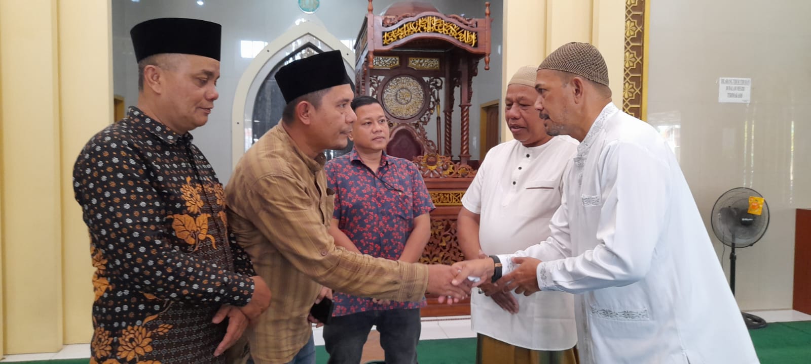 Kembali Berikan Bantuan Masjid, Haluan Riau dan Riaumandiri.co Teruslah Bermitra dengan Masyarakat