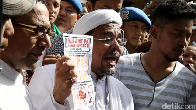 Habib Rizieq Urung Hadir di Sidang Ahok