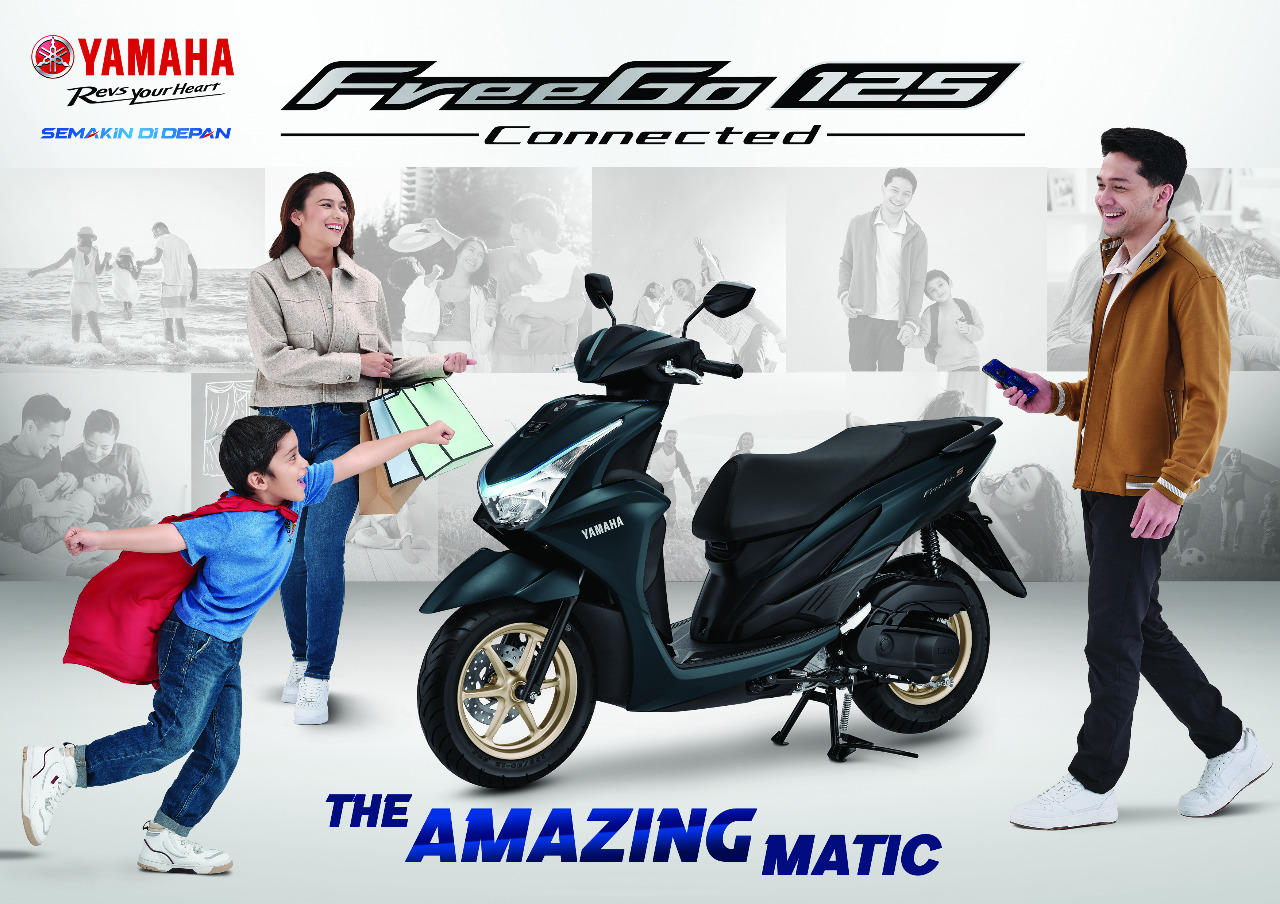 Miliki Bagasi Terbesar dan Fitur Y-Connect, Yamaha FreeGo 125 Connected Jadi Primadona Keluarga Muda