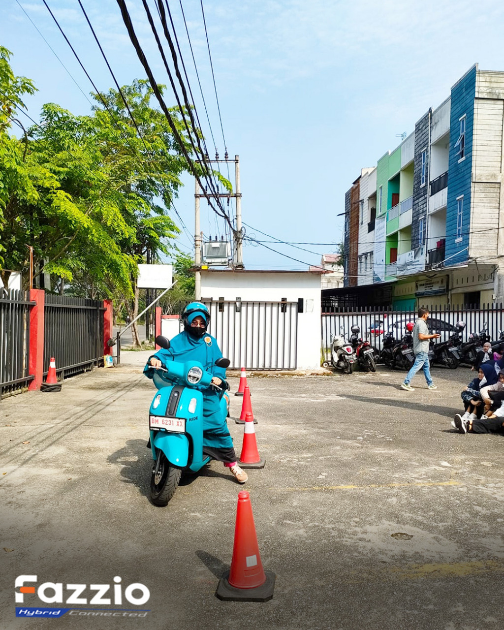 Perkenalkan Yamaha Fazzio, Lagi-lagi PT Alfa Scorpii Gelar Safety Riding Activation