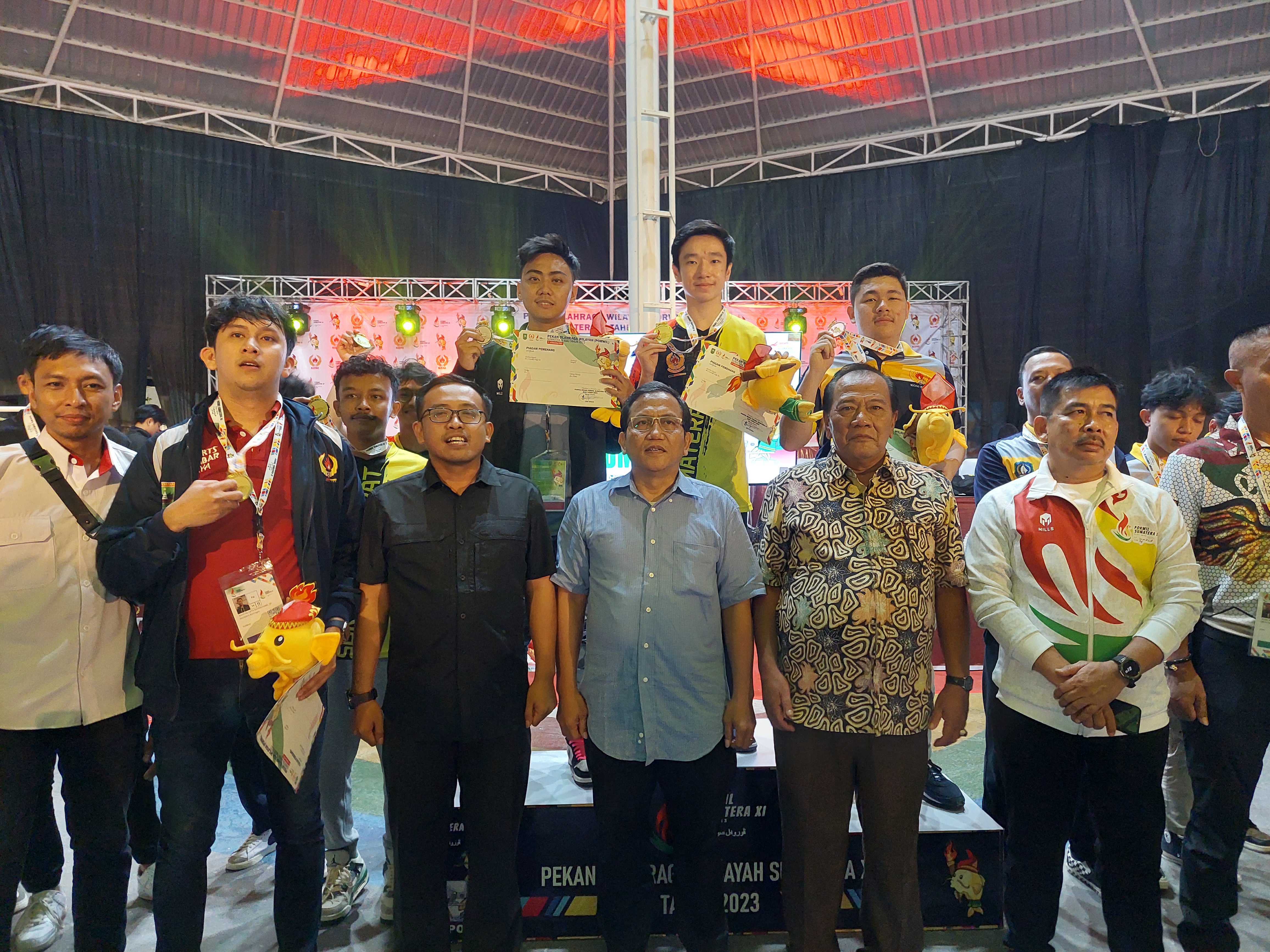 Sumbar Raih Emas di Cabor E-Sport PUBG Mobile Porwil Sumatera XI Riau