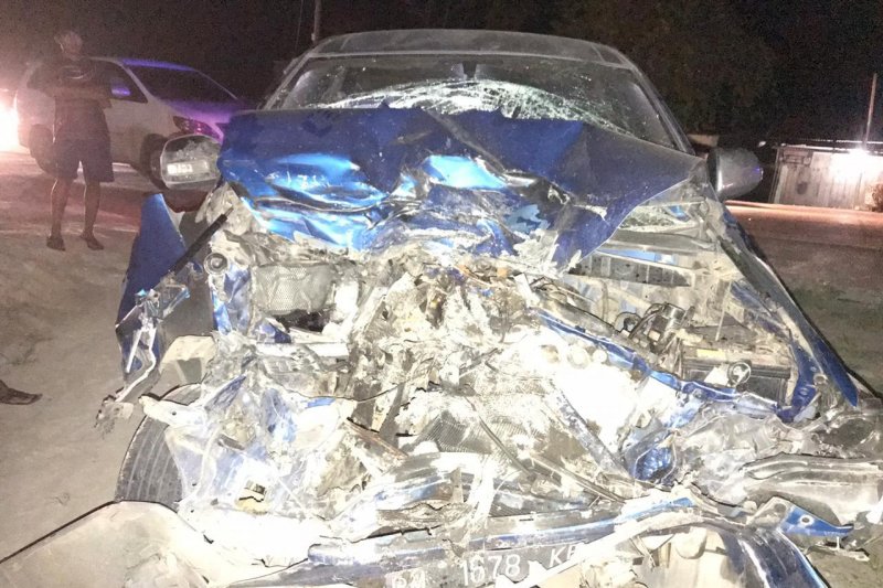 Saat Jemput Siswa Magang di Pekanbaru, Kepala SMK Pembangunan Rokan Hilir Tewas Dalam Tabrakan 