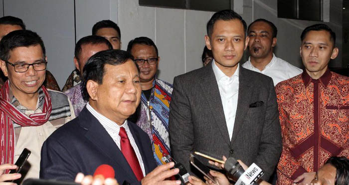 Prabowo Inginkan Cawapres yang Dekat dengan Milenial
