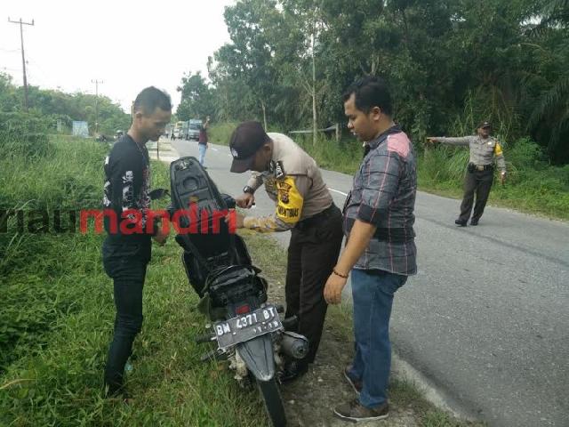 Polsek Perhentian Raja Tindak Sejumlah Pengendara