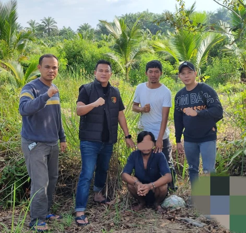 Tak Kunjung Bayar Hutang, Pria di Perhentian Raja Dibacok