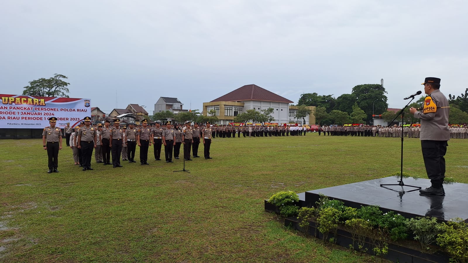808 Personel Polda Riau Naik Pangkat, Kapolda Irjen Pol Iqbal: Pangkat Baru, Kinerja Baru