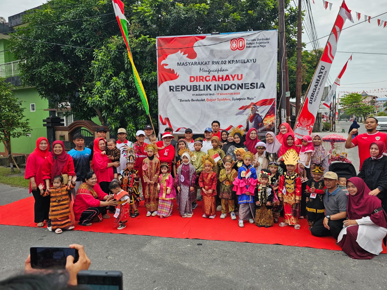 Semarak HUT ke-80 RI, Warga RW02 Kampung Melayu Gelar Berbagai Lomba