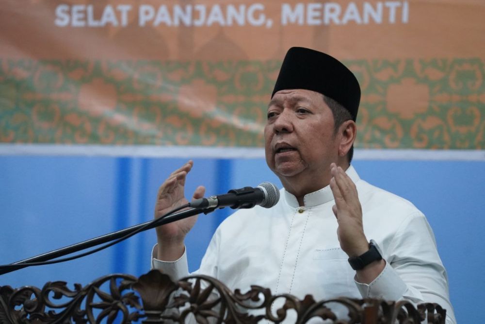 Safari Ramadan di Meranti, Asisten I Zulkifli Ingatkan Warga Tak Bakar Lahan