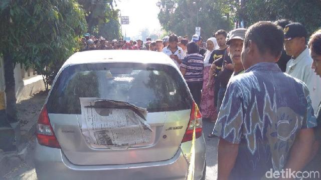 Mobil yang Ditembaki Polisi Disopiri Seorang Perempuan