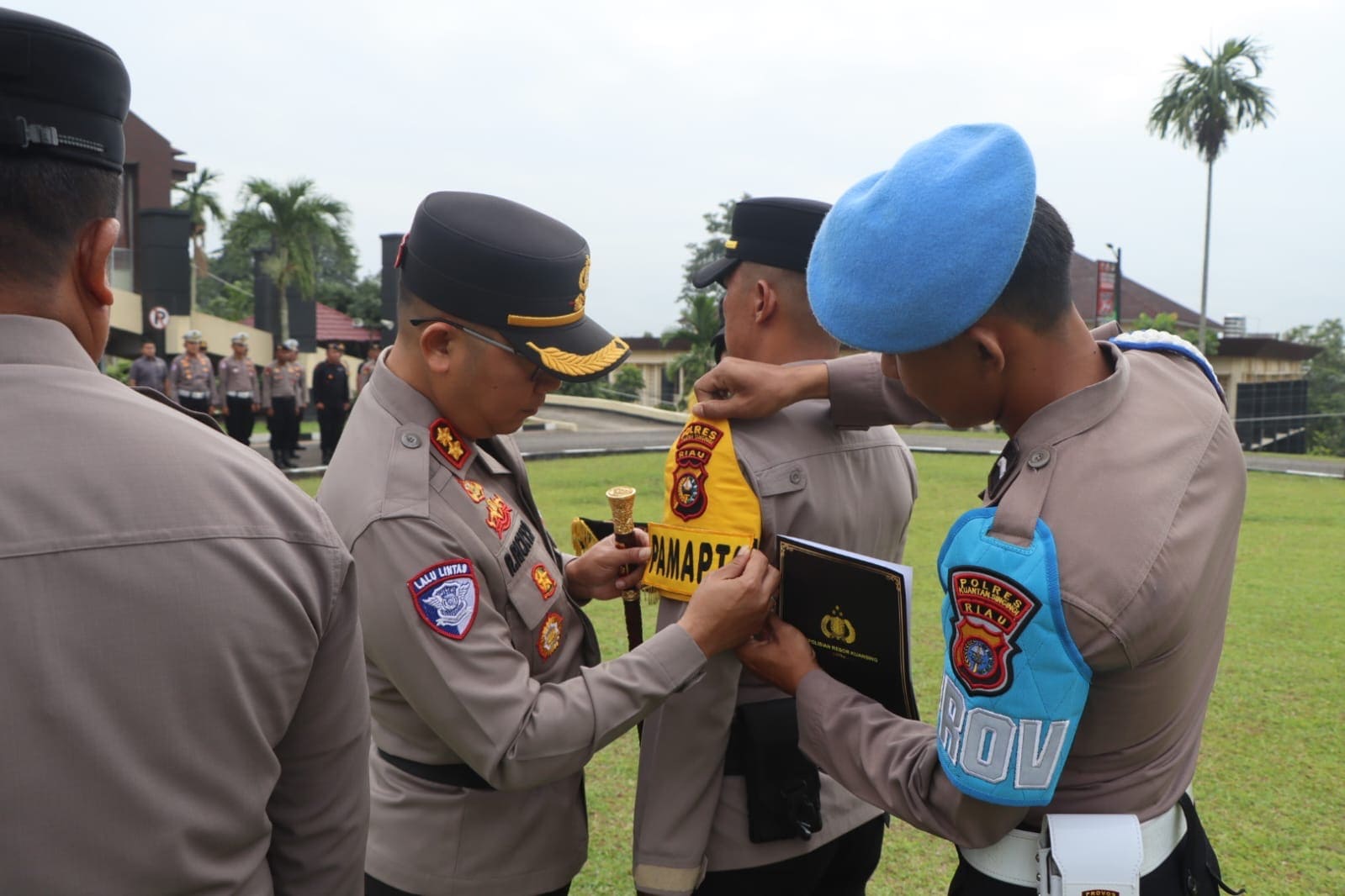 Pamapta Polres Kuansing Diluncurkan: Kinerja Adaftif dan Responsif