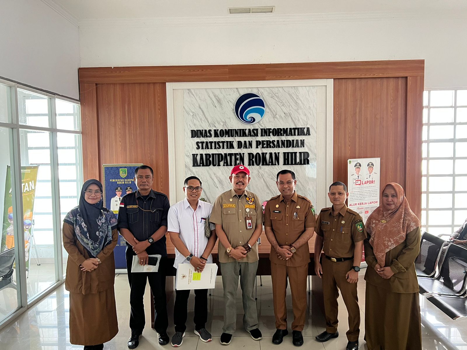 Komisi Informasi Provinsi Riau Dorong Kemajuan Keterbukaan Informasi Publik di Rohil