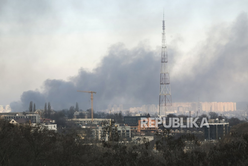 Ukraina Tembak Jatuh Belasan Drone Rusia