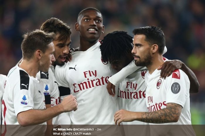Liga Italia: Hujan Kartu Merah, Milan Keluar dari Papan Bawah