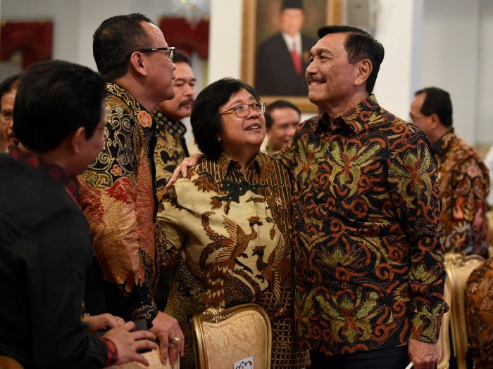 Prabowo dan Menteri Lainnya Rayakan Natal di Rumah Luhut